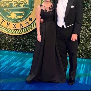 Black formal gown